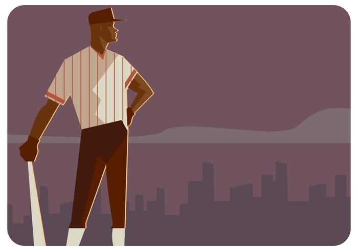 Baseball Player Vector