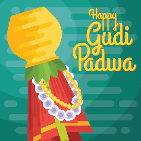 Gudi Padwa Illustration vector