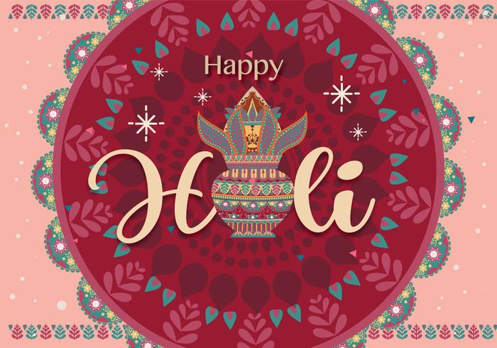 Happy Holi Vector