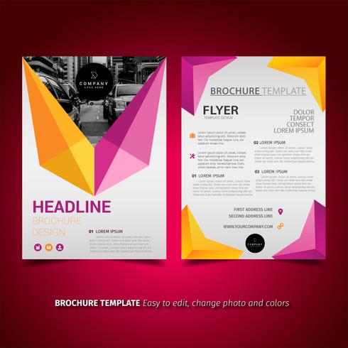 Modern Brochure Design vector