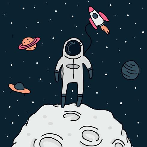 Cosmonaut Guy vector