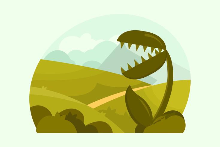 Venus Fly Trap Vector