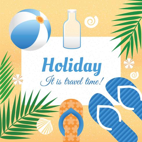 Vector Summer Holiday Illustration