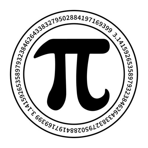 Pi Symbol Vector