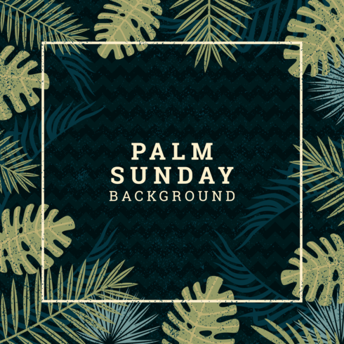 Palm Sunday Background vector