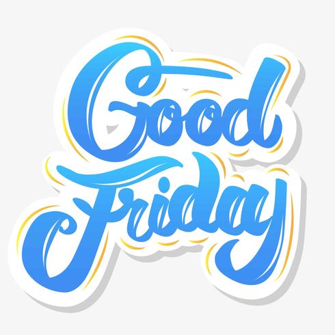 Good Friday Background vector