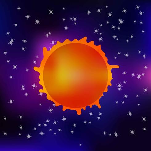 Cosmos Background vector