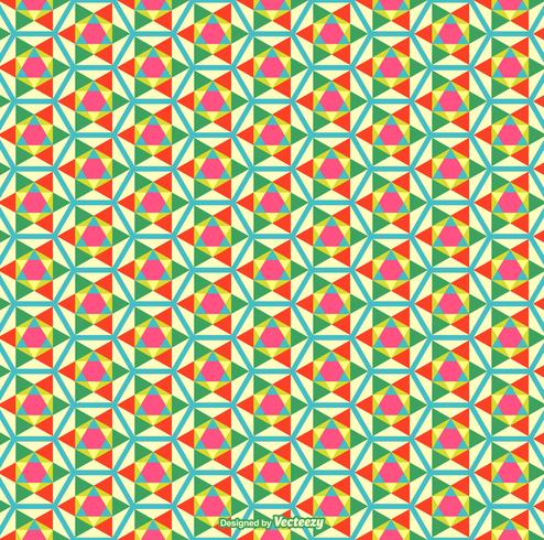 Seamless Kaleidoscope Pattern Vector