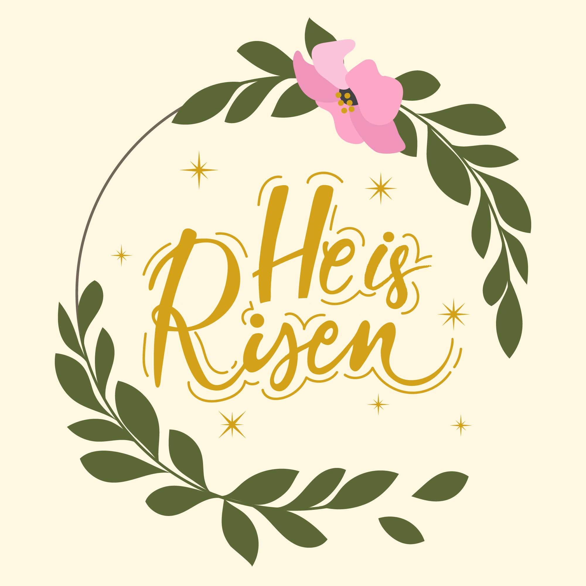 He Is Risen Printable Free