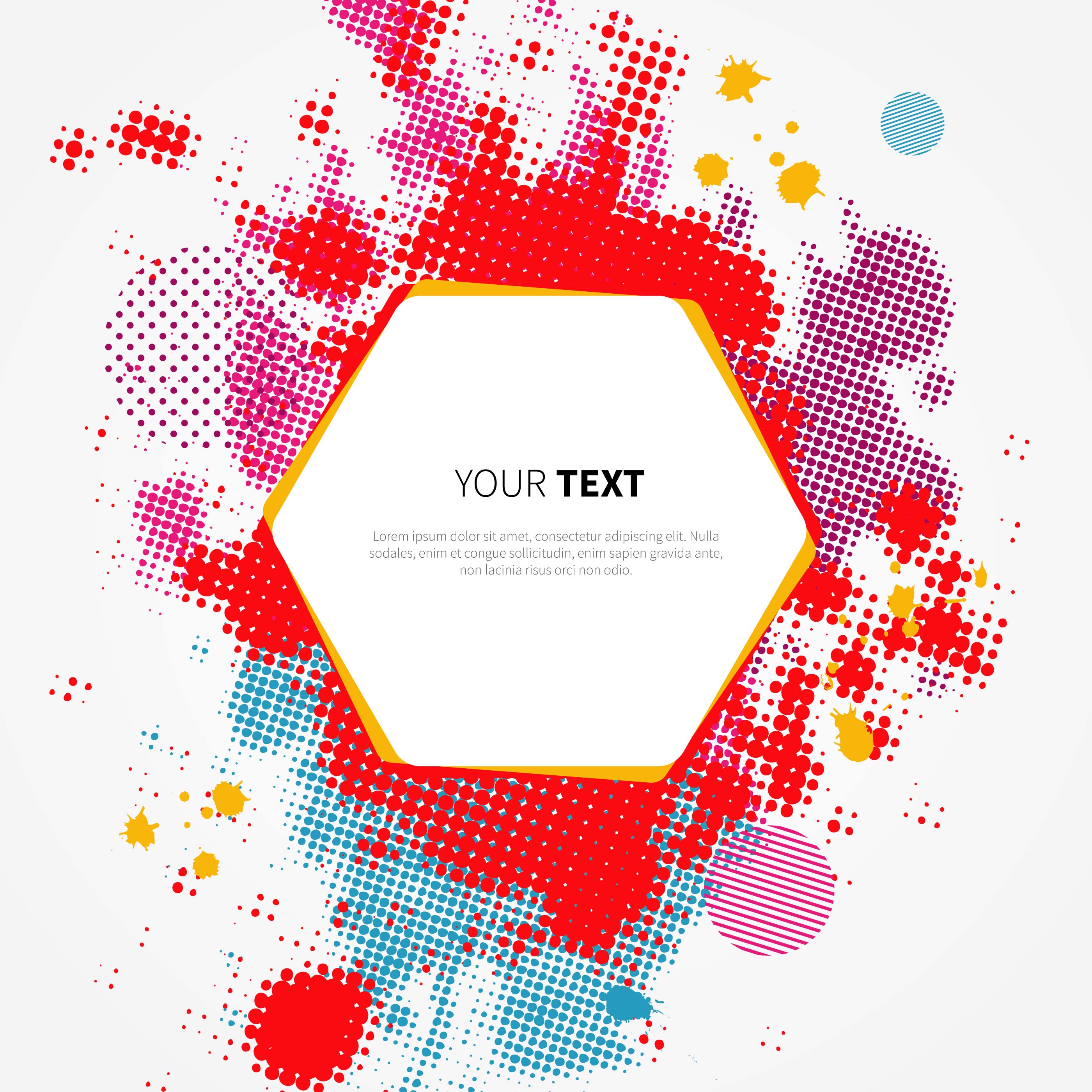 Funky Frame Vector Template 194909 Vector Art at Vecteezy