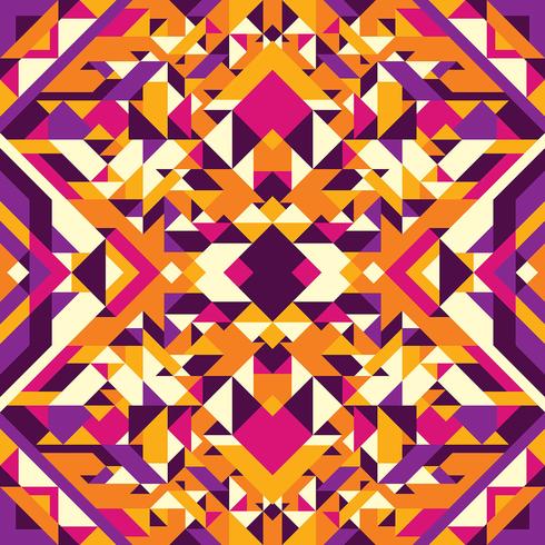 kaleidoscope pattern vector