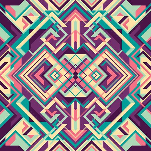 kaleidoscope pattern vector