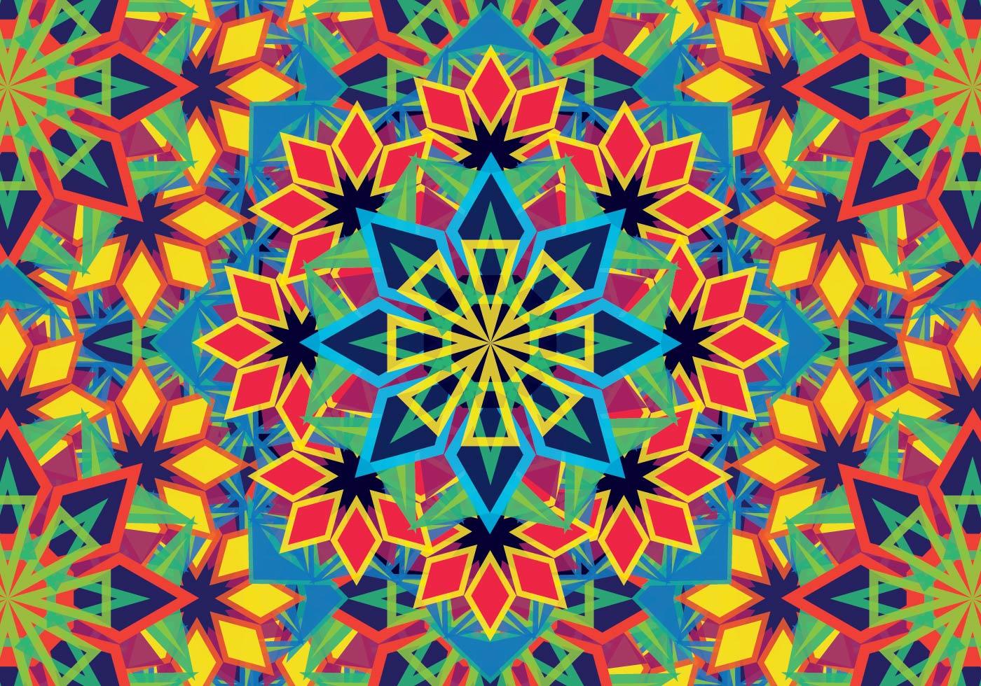 Colorful Kaleidoscope Pattern 194953 Vector Art At Vecteezy