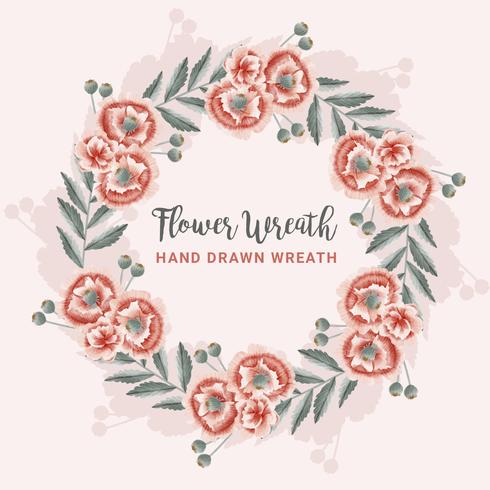 Floral Wreath vector