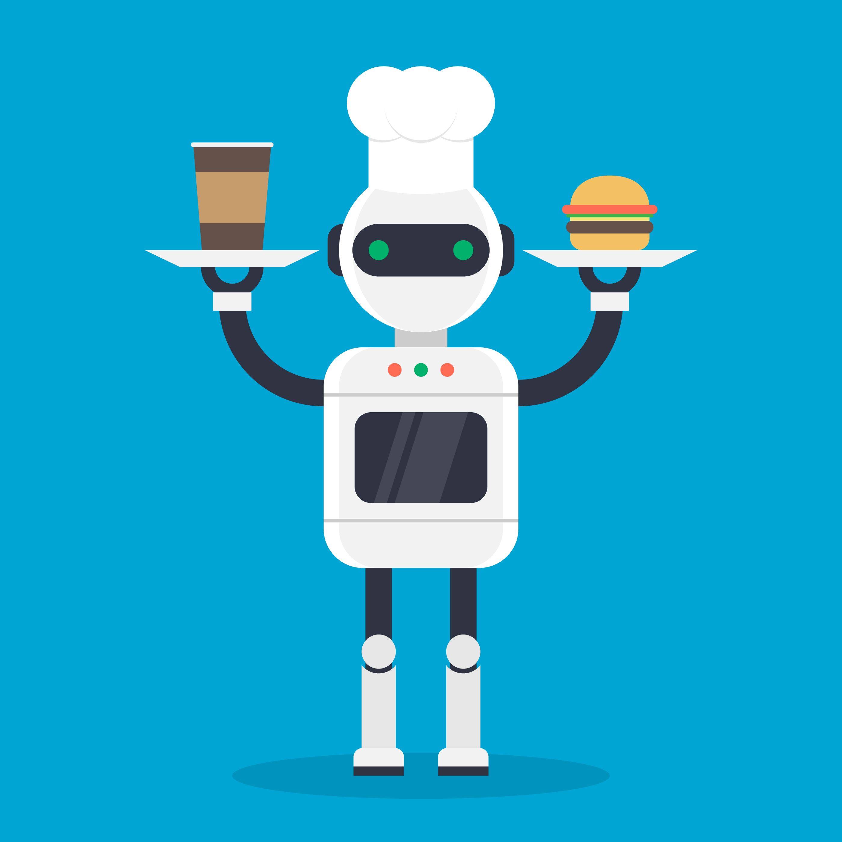 Download Modern Cook Robotic Mechanism Vector Illustration ...