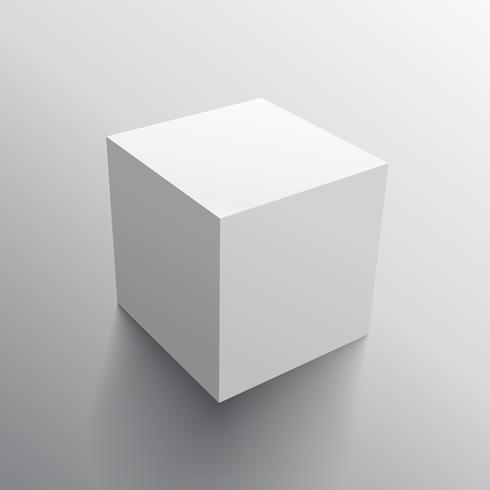 Download realistic 3d cube box design template - Download Free ...