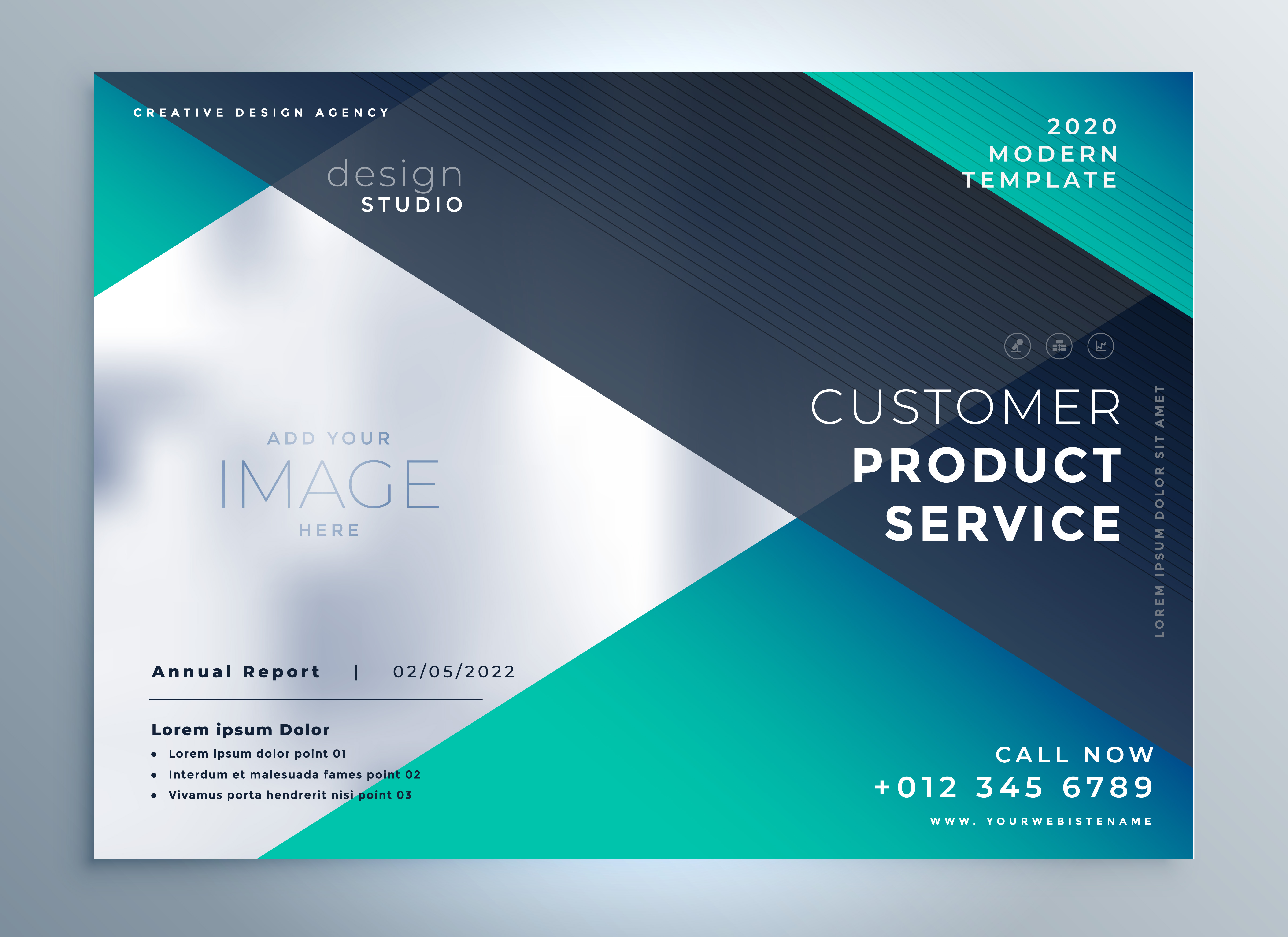Vector Business Brochure Presentation Template Design Download Vetores E Gr 225 Ficos Gratuitos Brochure Presentation Template