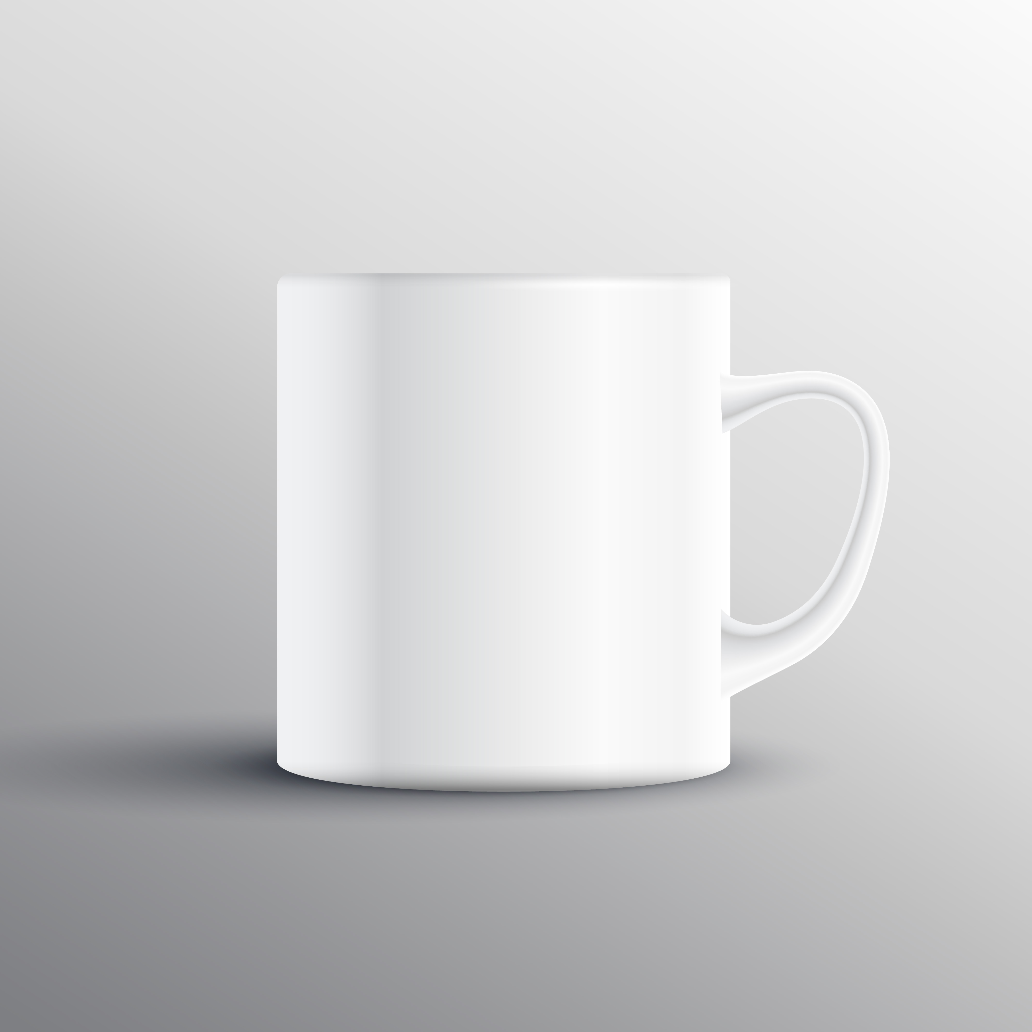 Download empty cup display mockup design - Download Free Vector Art ...