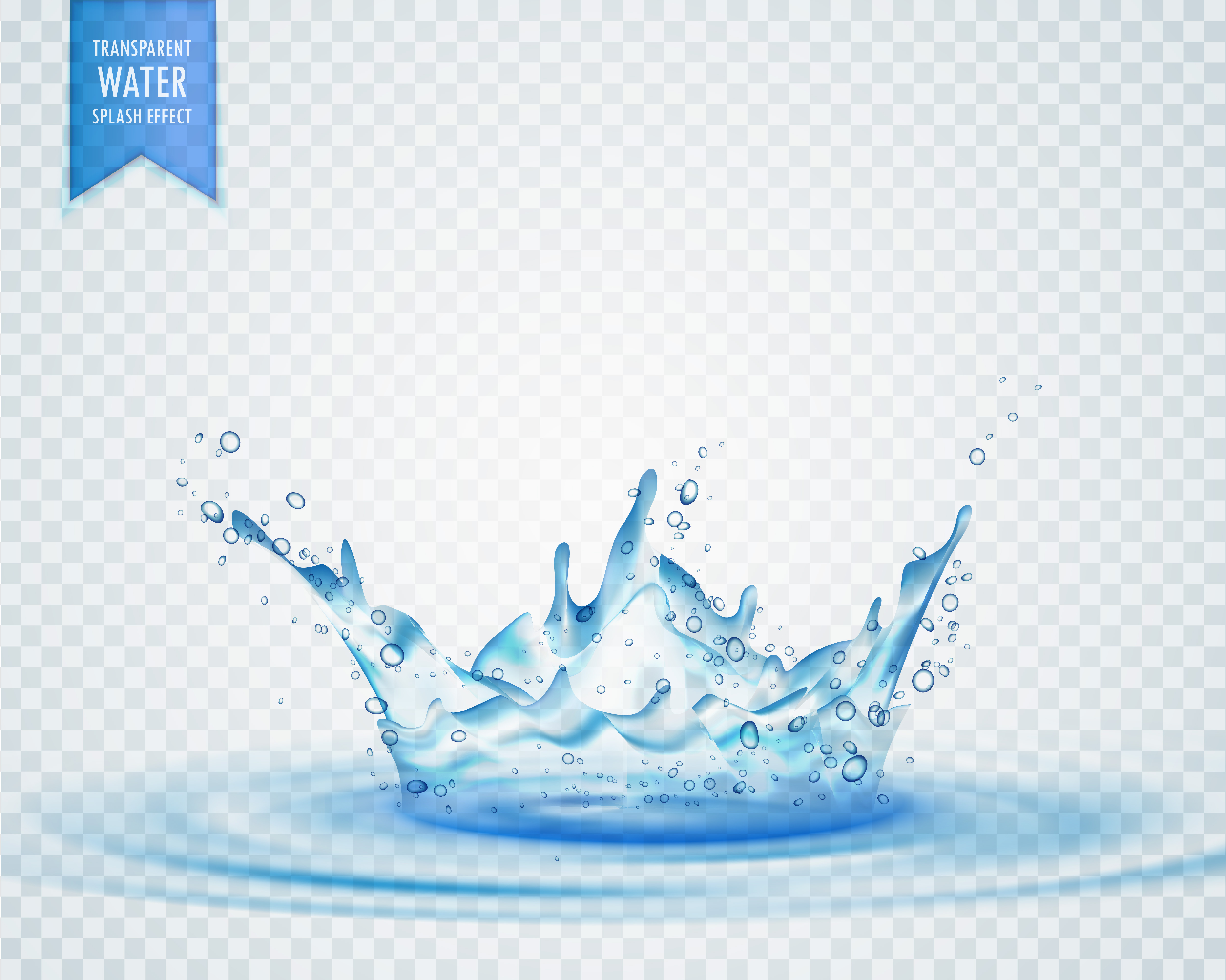 Water Splash Vector