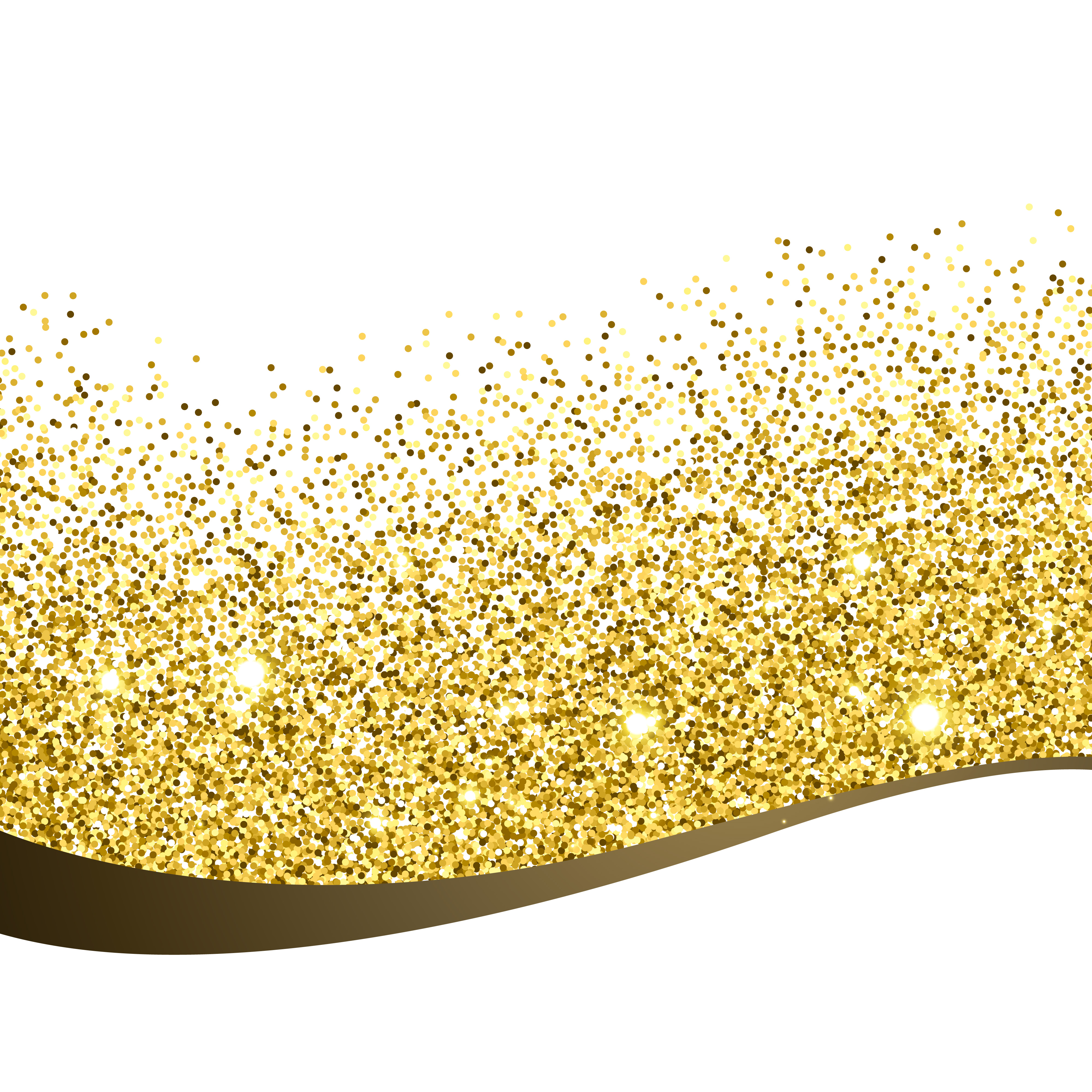 Golden Glitter Background Design Vectir Download Free Vector Art