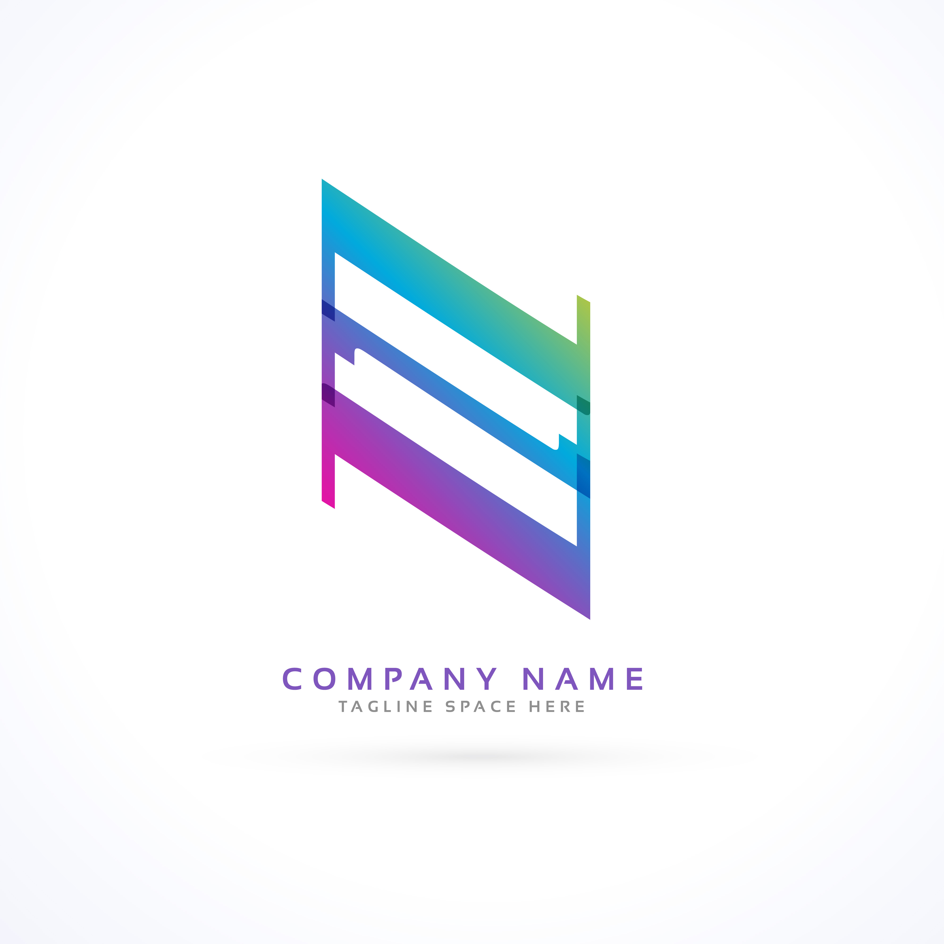abstract modern logo  shape  vector Download Free Vector 
