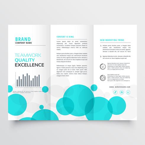 elegant creative blue circles