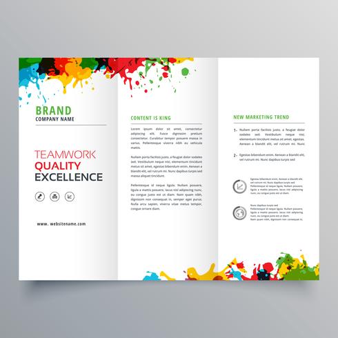 trifold brochure design