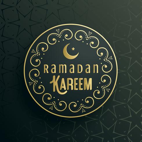 creative ramadan kareem greeting card vector design - Download Free Vector Art, Stock Graphics 