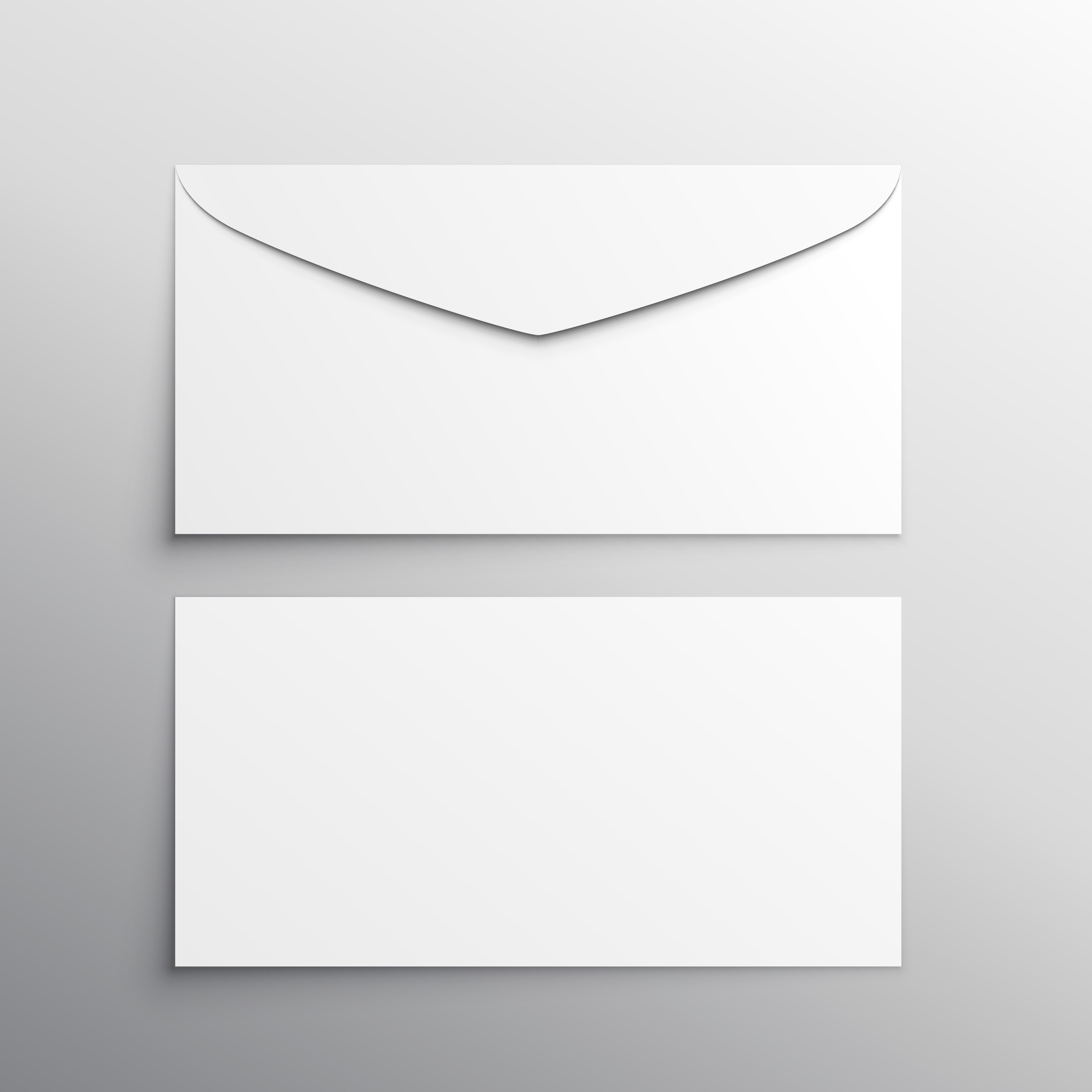 Download envelope front and back mockup template - Download Free Vector Art, Stock Graphics & Images