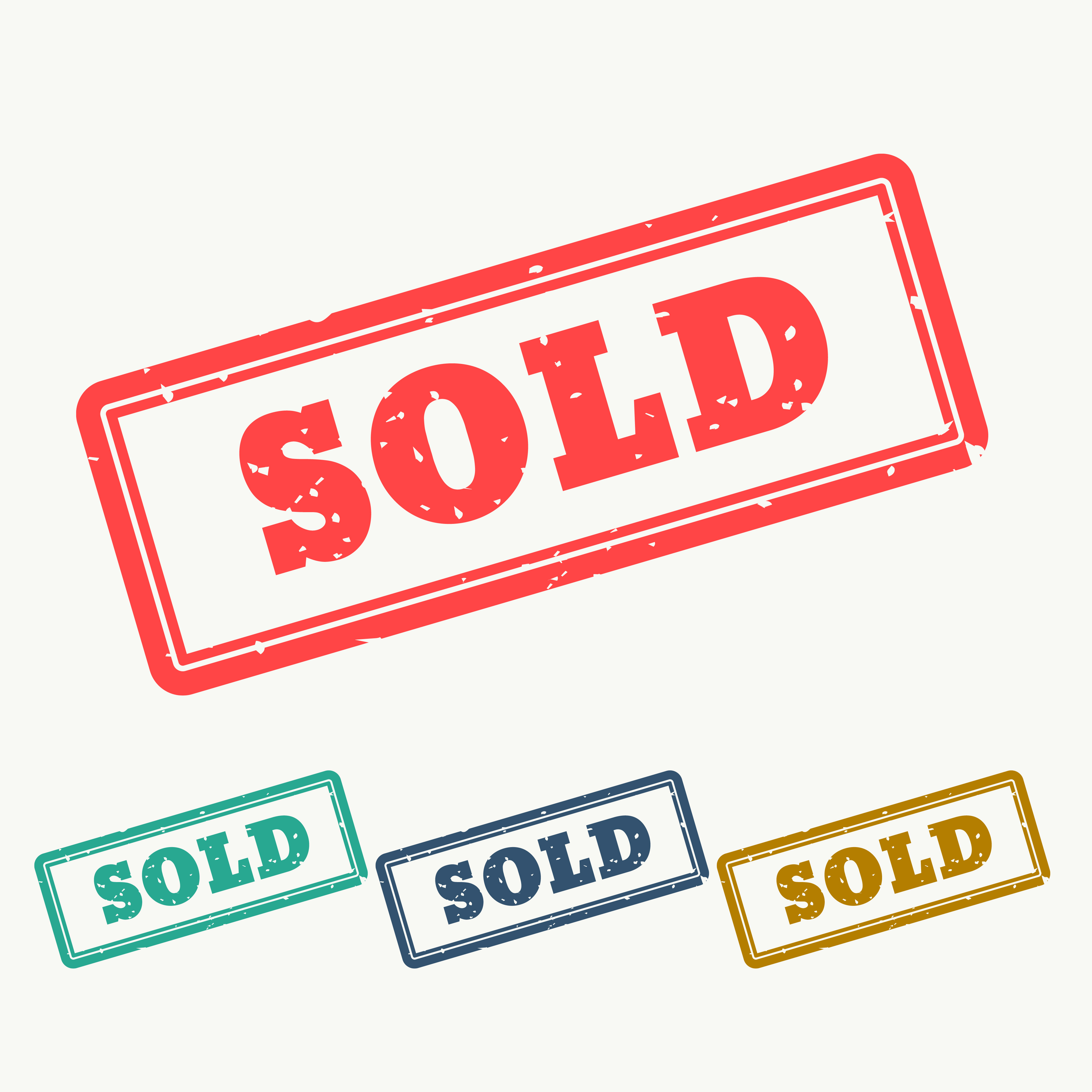 Sold Sign SVG