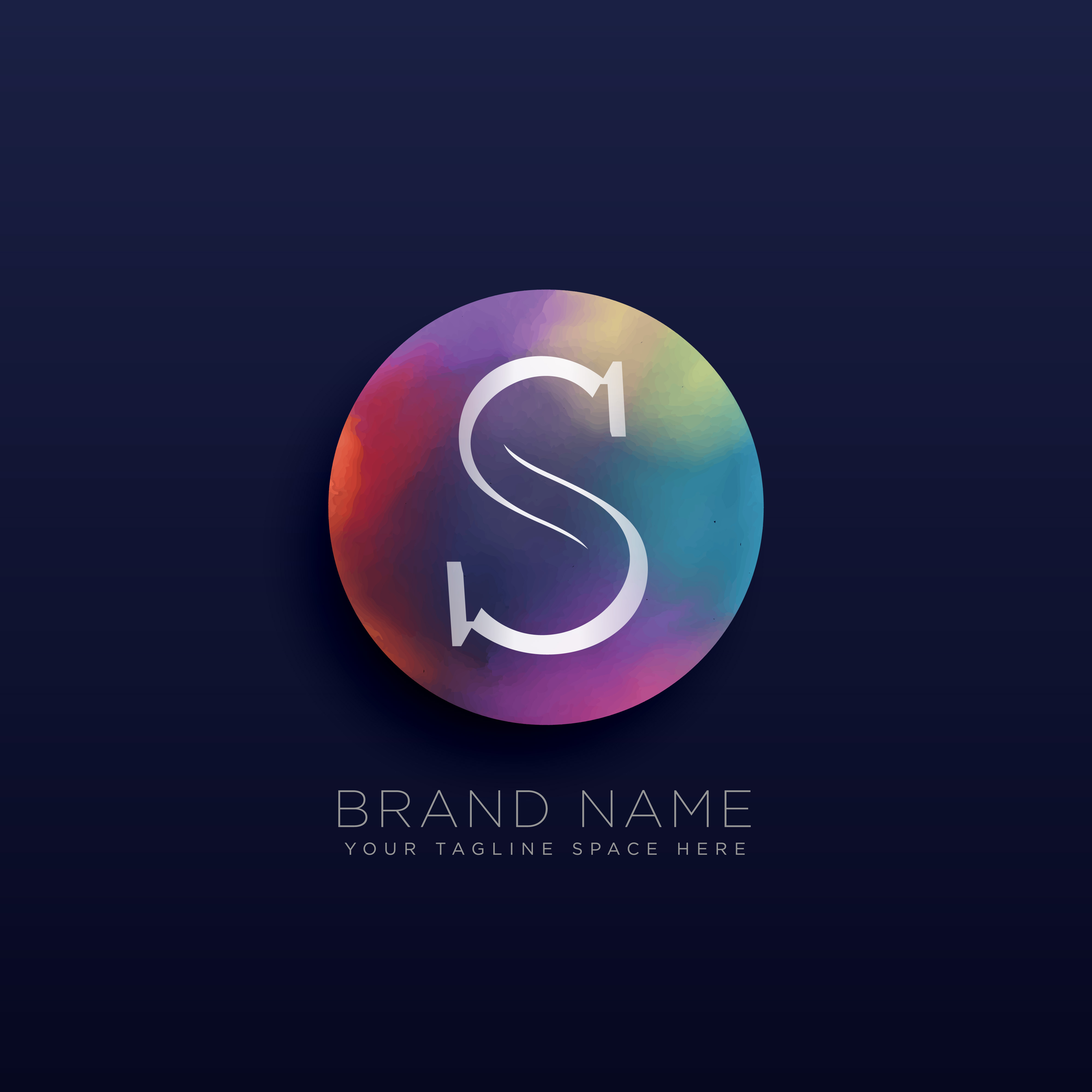 letter S abstract logo concept template - Download Free Vector Art