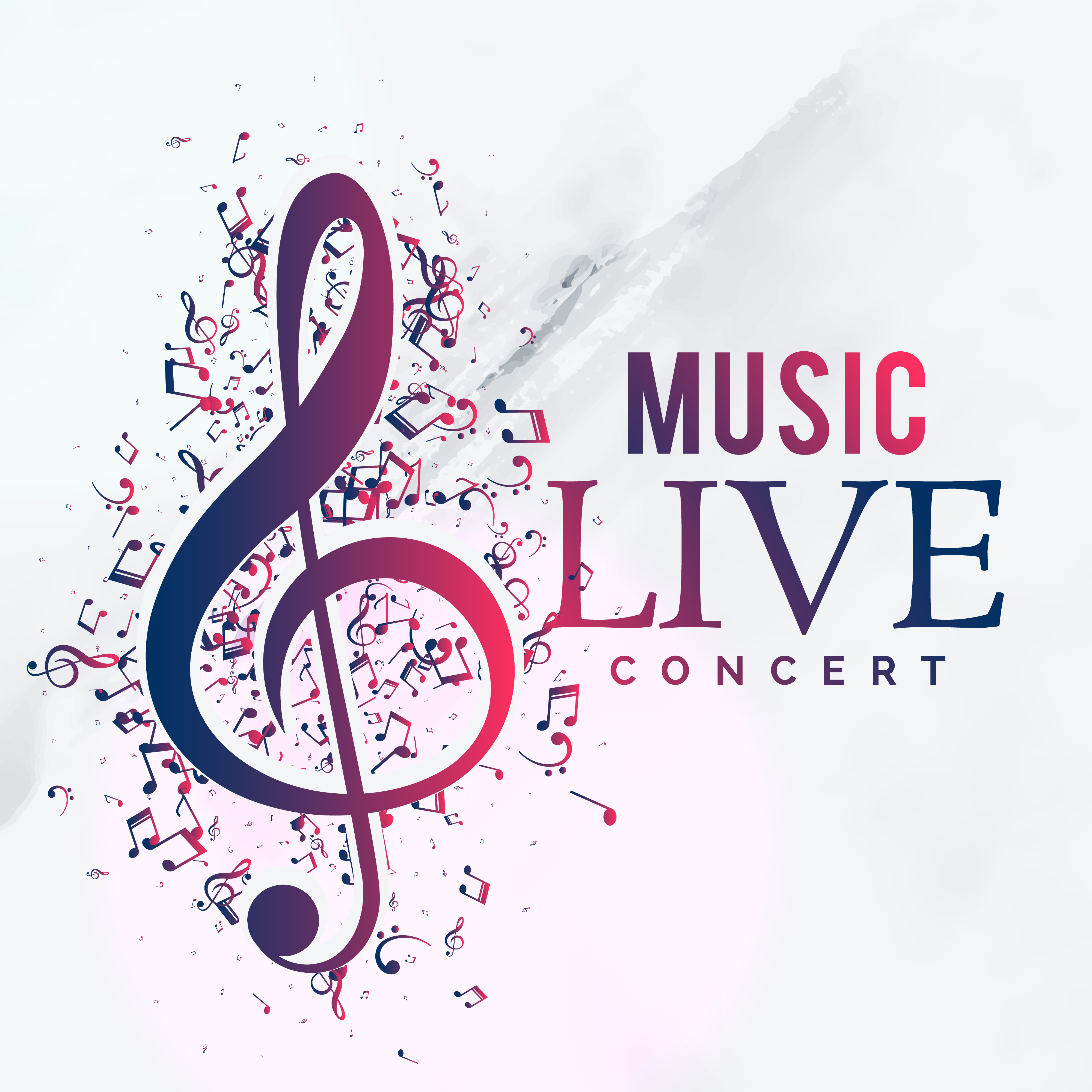 Music Live Concert Poster Flyer Template Design Kostenlose Vektor Kunst Archiv Grafiken