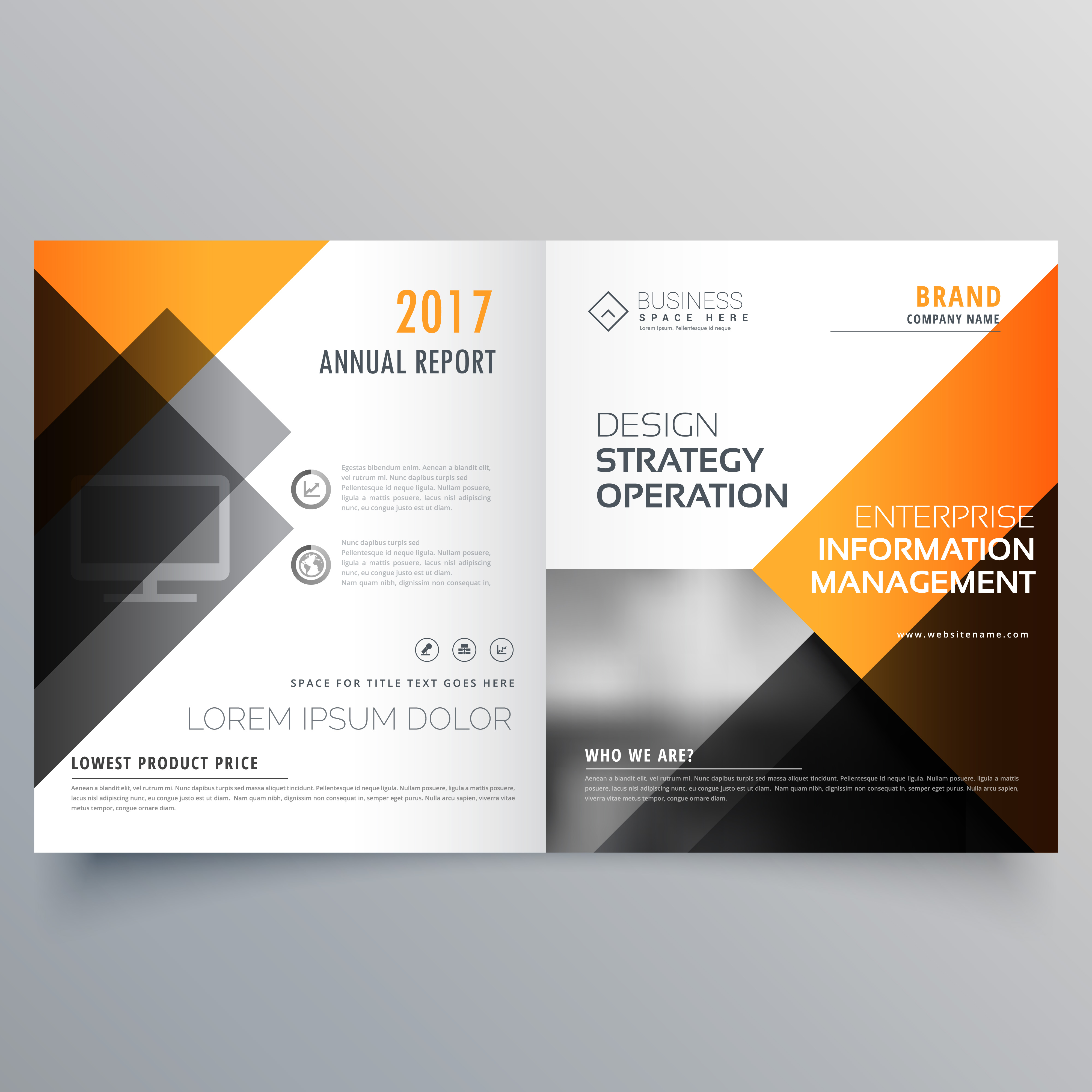 stylish-booklet-brochure-template-design-with-annual-report-and