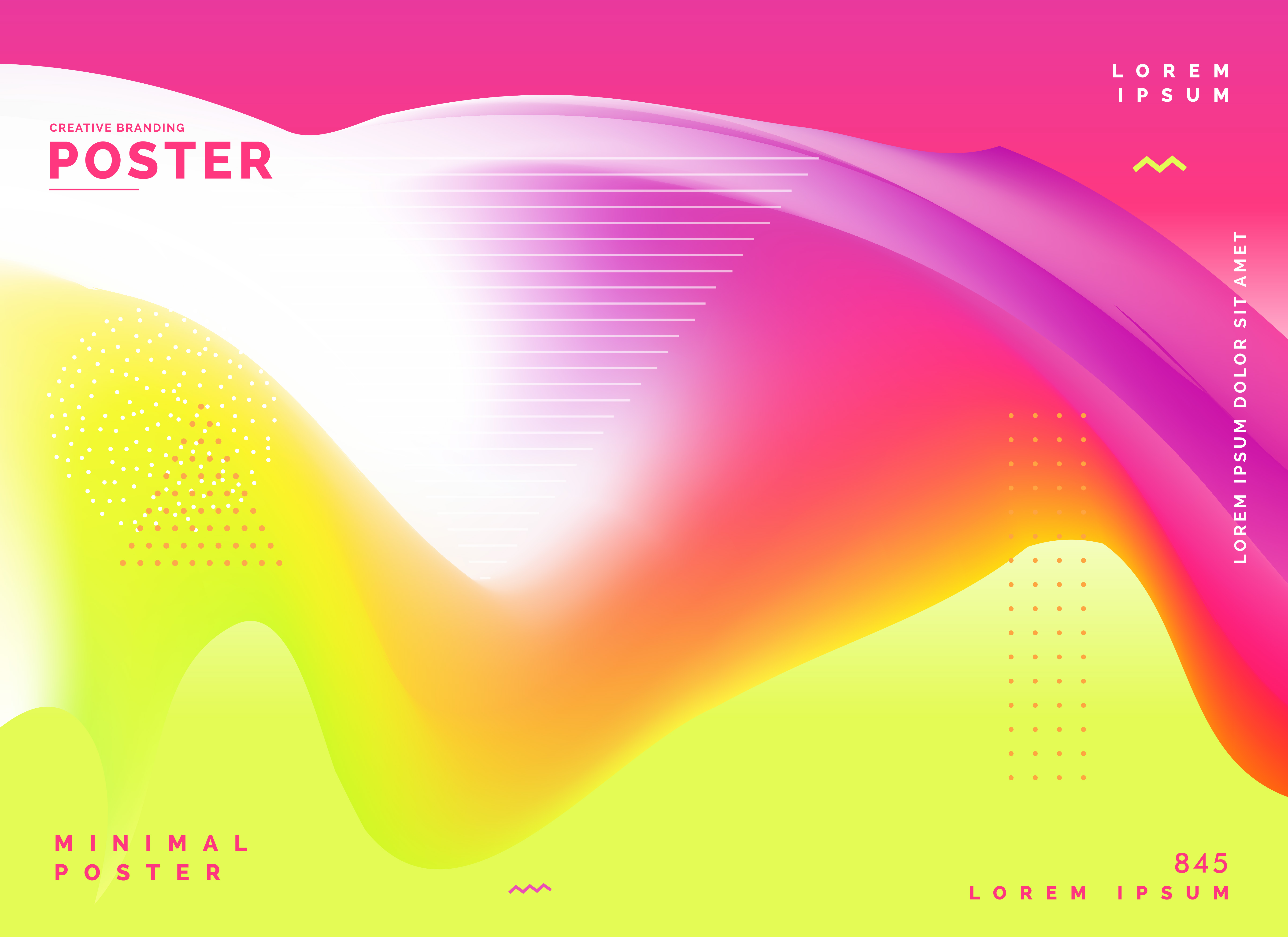 Colorful Poster Background Design