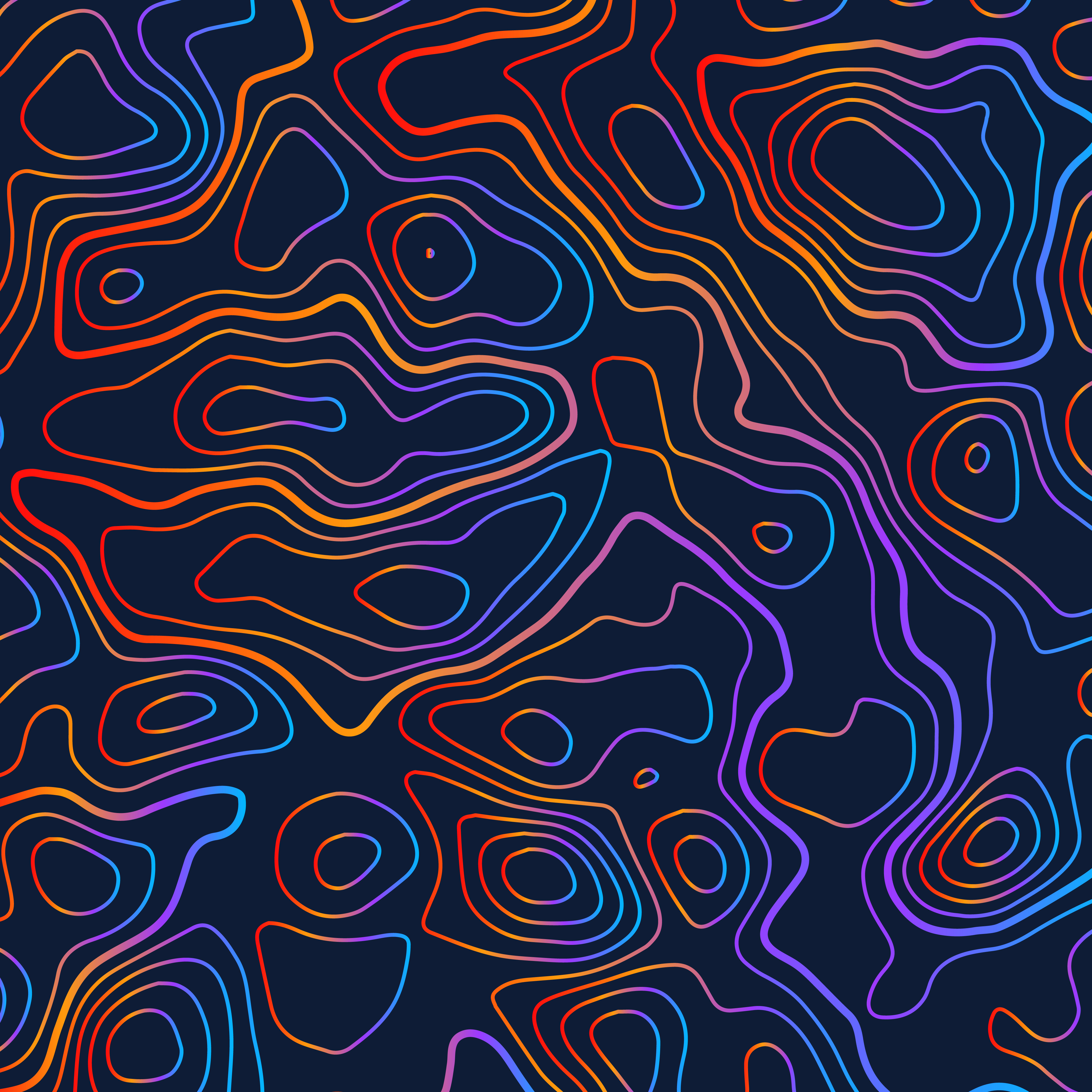 topographic colorful contour illustration background ...