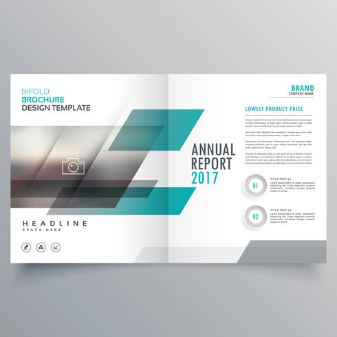 brand business magazine cover template layout design with abstra