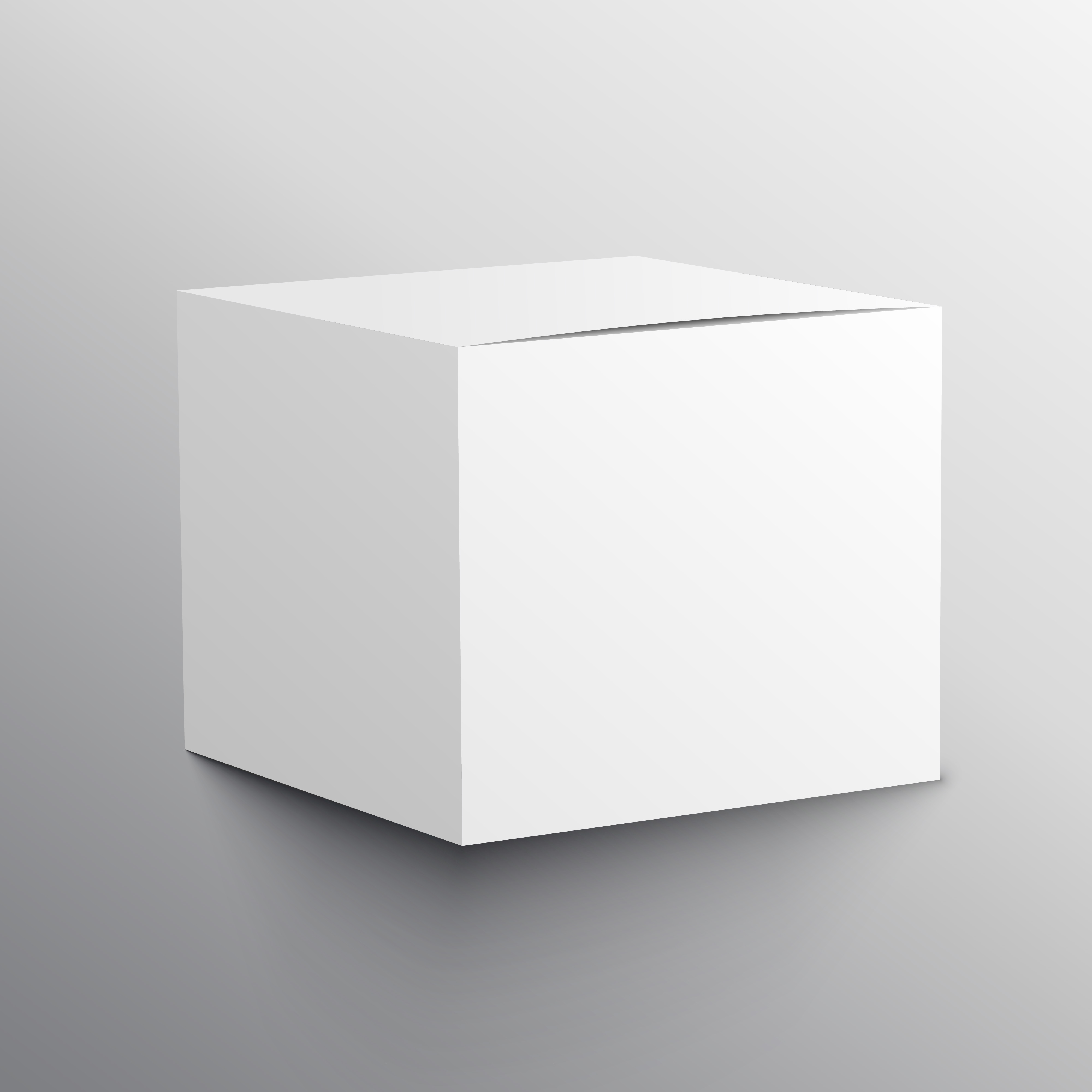 Download Box Mockup White - Free Download Mockup