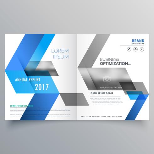 modern booklet cover page design template with abstract booklet design templates
