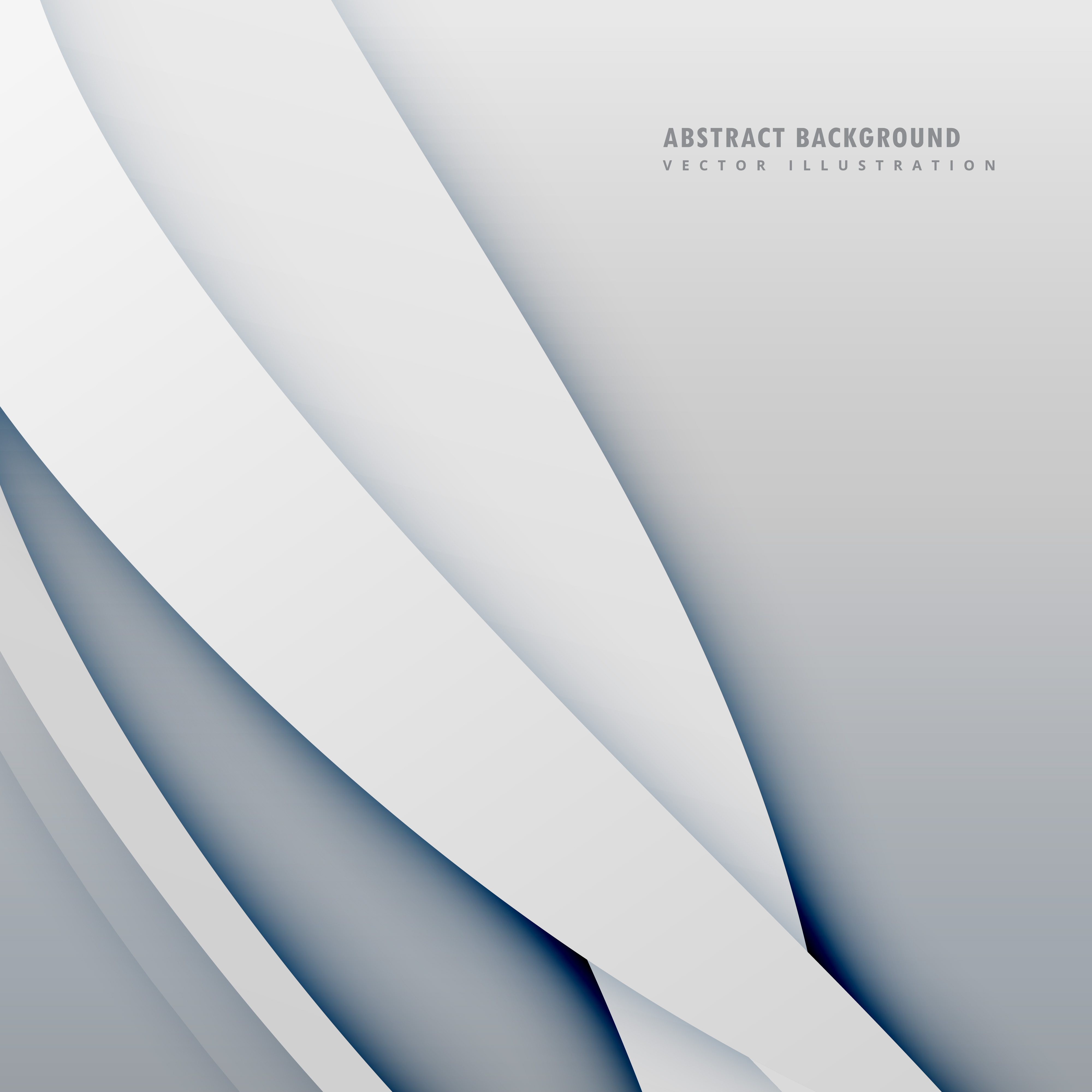 abstract gray background with smooth wave Download Free Vector Art