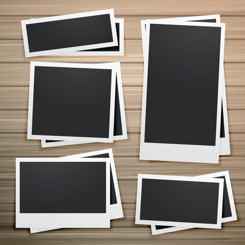 collection of photo frames design - download free vector