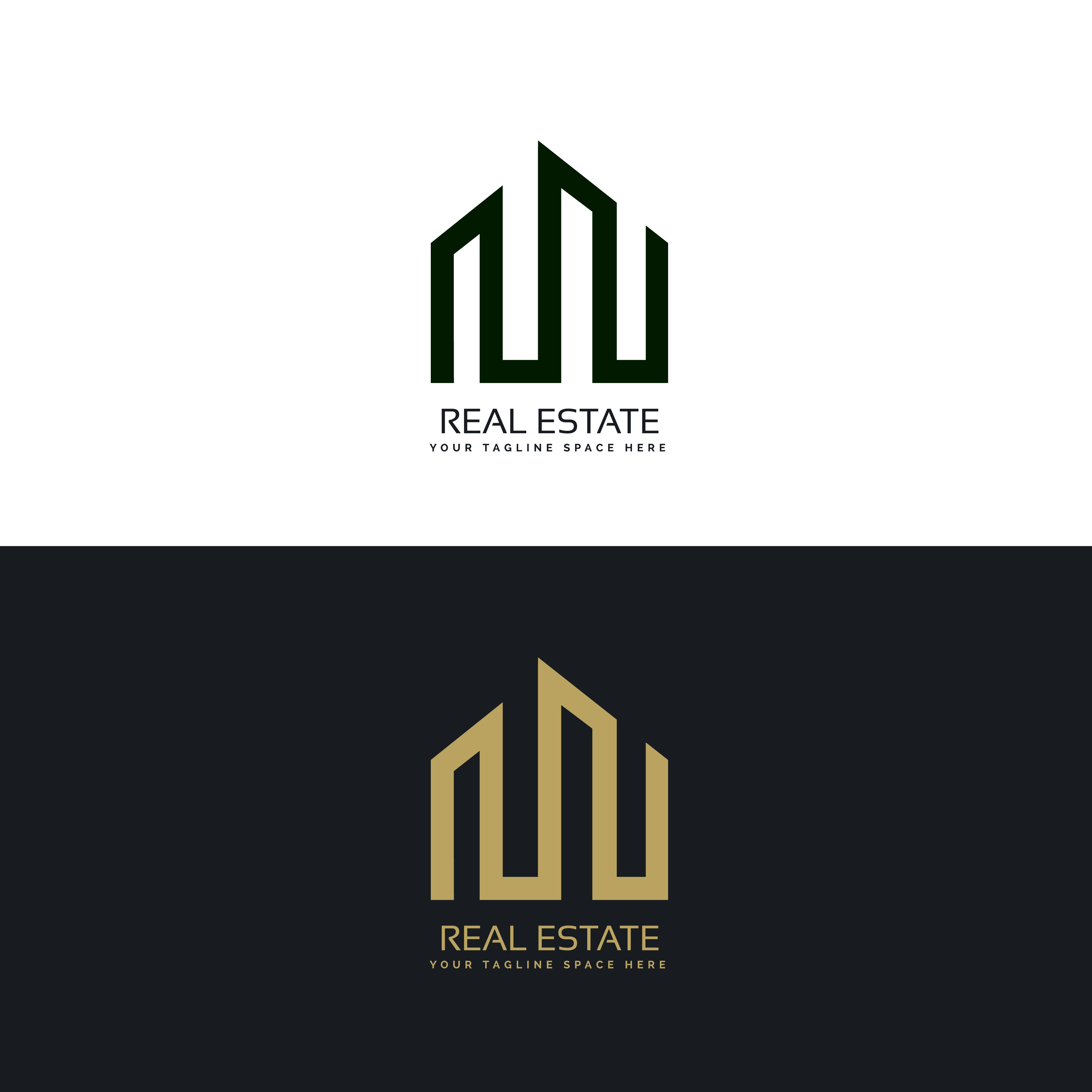 Creative Real Estate Business Logo Design Template Download Free