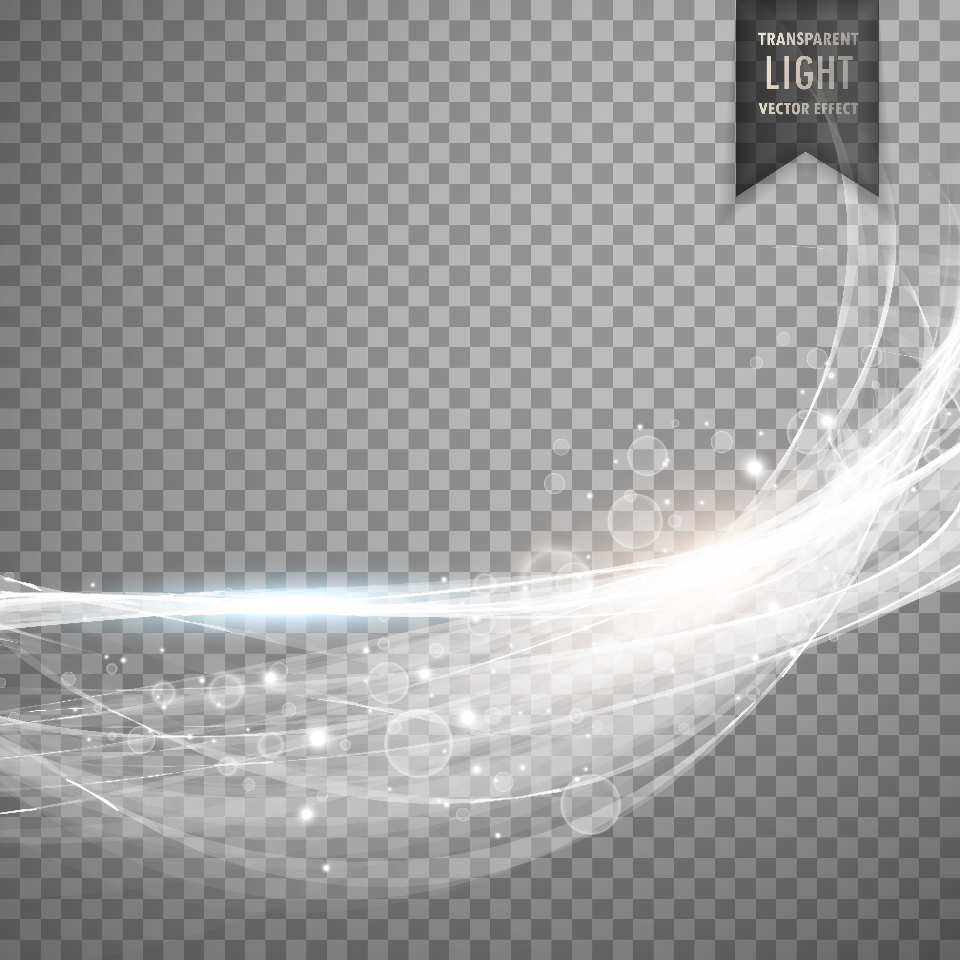 abstract white light streak effect background Download Free Vector