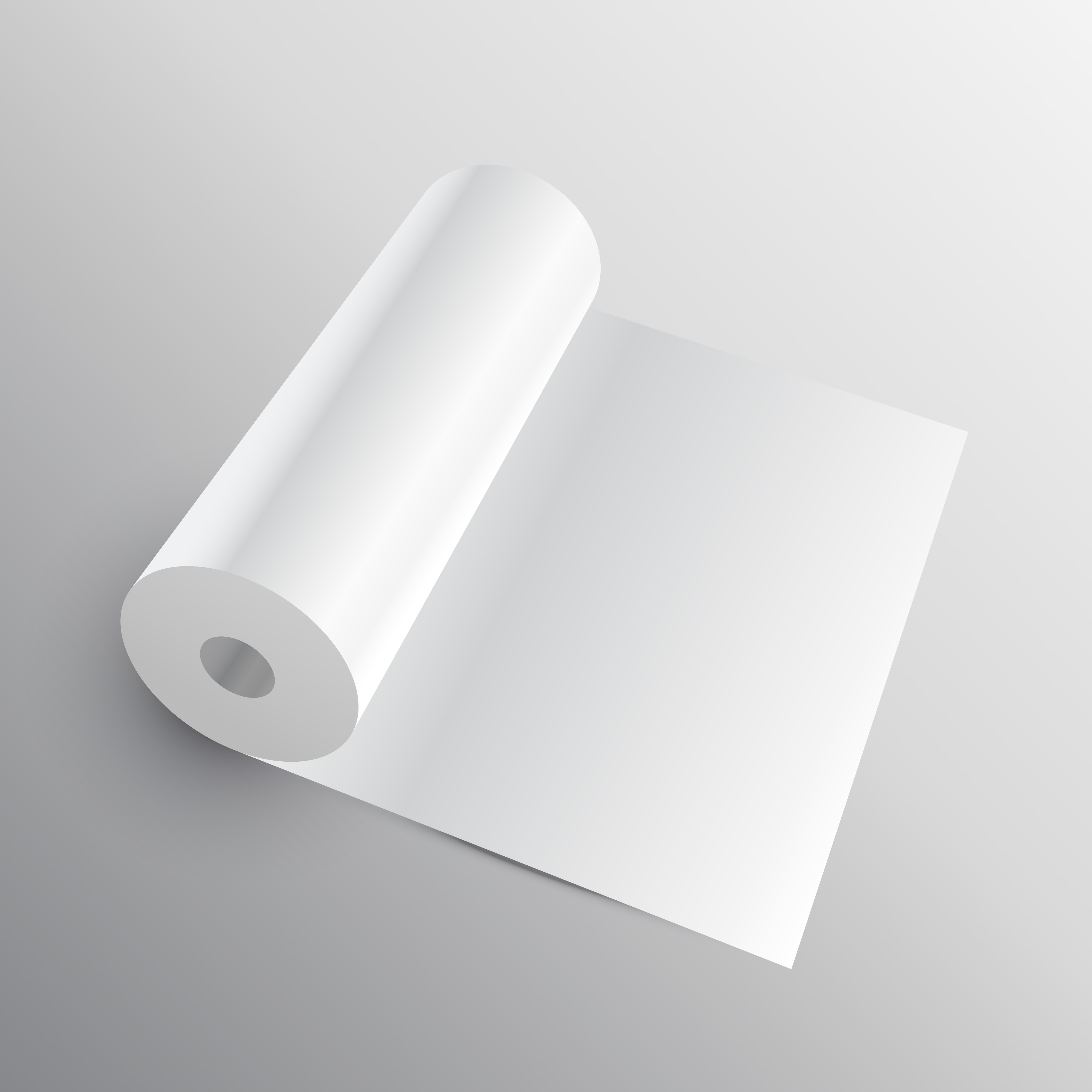 Download 3d paper roll or fabric mockup - Download Free Vector Art ...