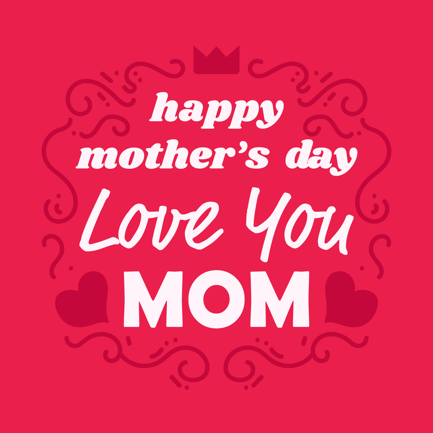 Happy Mothers Day, Love You Mom Card - Download Free ...