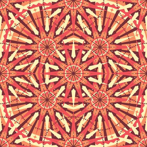 kaleidoscope pattern vector