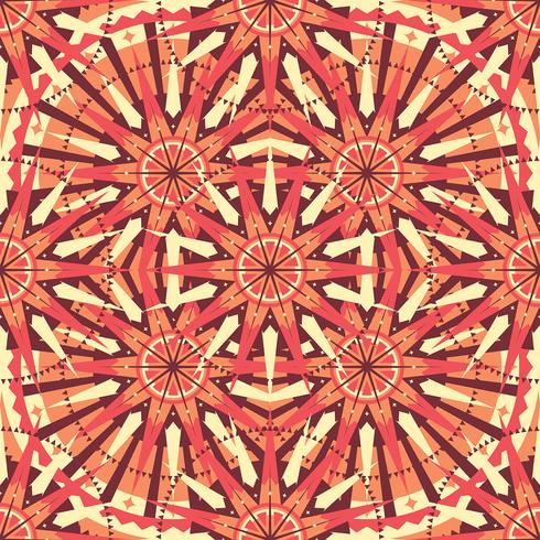 kaleidoscope pattern vector