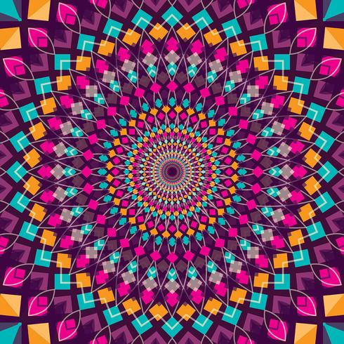 kaleidoscope pattern vector