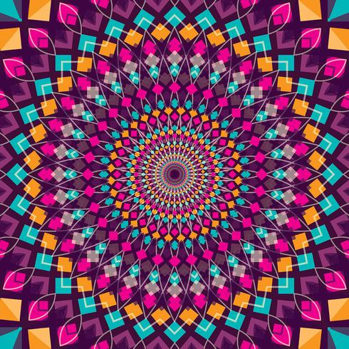 kaleidoscope pattern vector