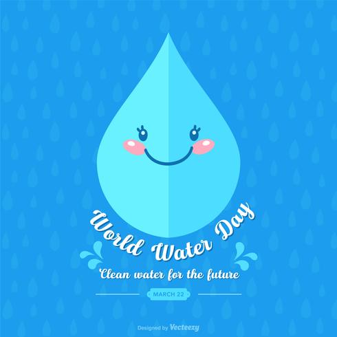 Clean Water Advocacy Vector Design