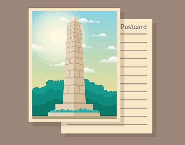 Augusta Georgia Postcard  vector